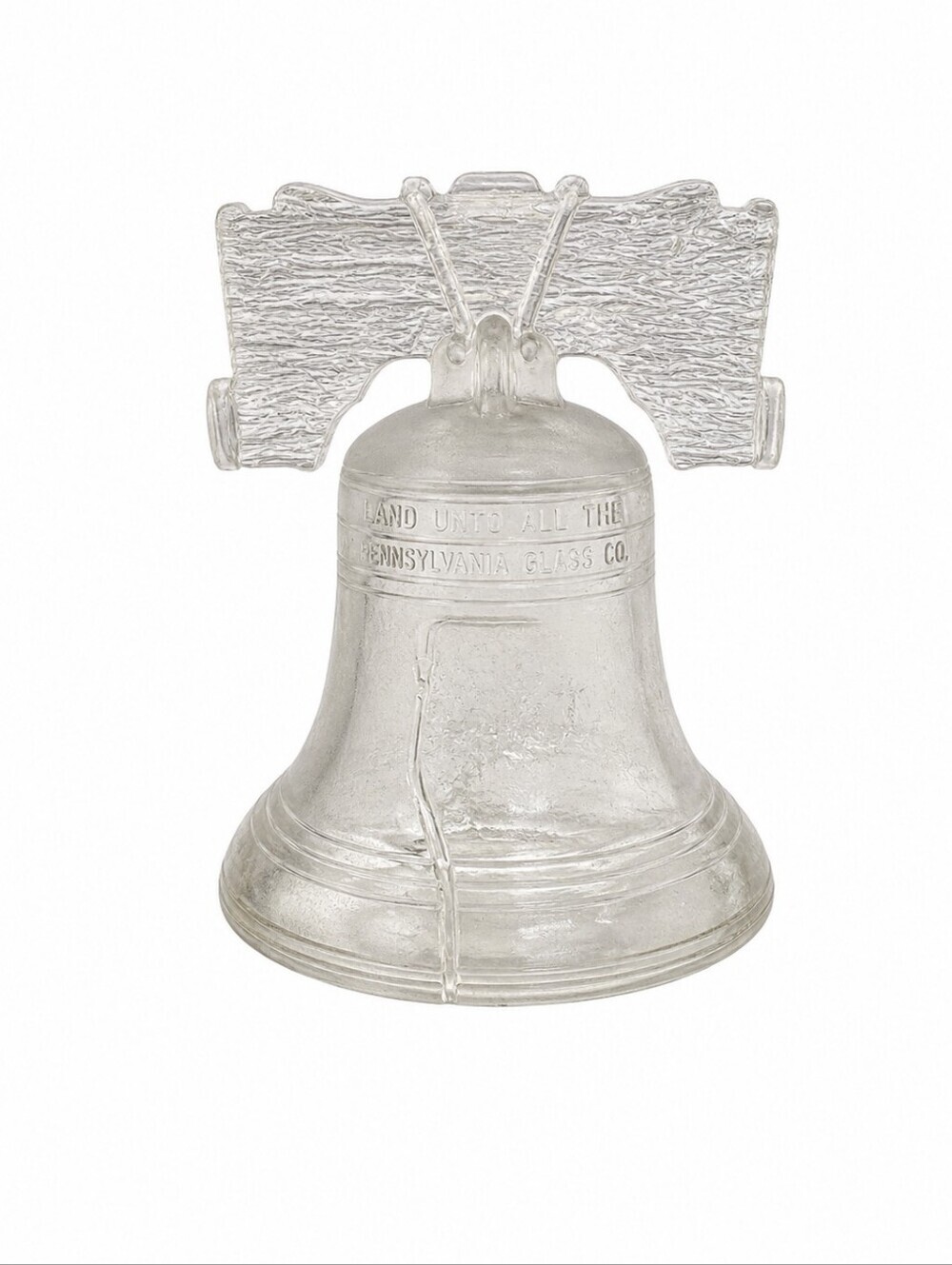 3/$30 Glass Historic Liberty Bell Home Decor